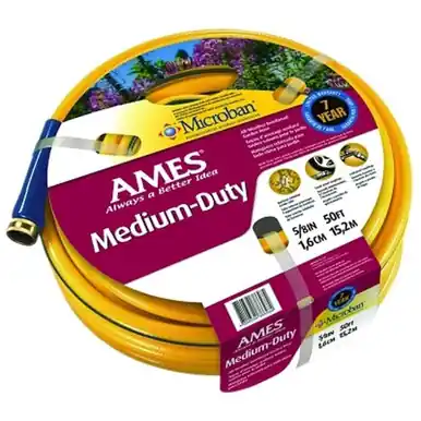 Jackson Professional Tools 4008100A All Weather Garden Hose, 5/8" x 50‘, Yellow
