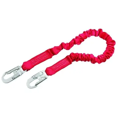 Protecta 1341001 Shock Absorbing Lanyard, 6 ft