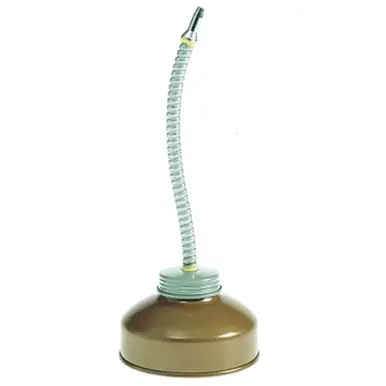 Goldenrod 506 Spring Bottom Oilers, 6 oz Manual Push with Flexible 7" Spout