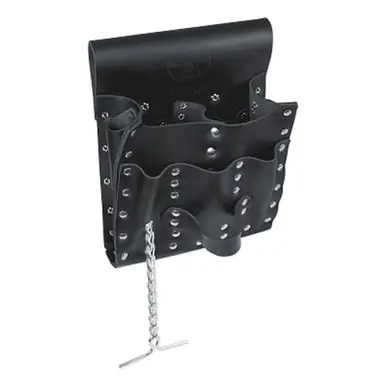 Klein Tools 5166 7-Pocket Multi-Purpose Tool Pouch, Leather