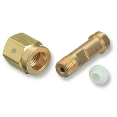 Western SS-82 Regulator Inlet Nut, CGA-350, H2/Natural Gas, SS
