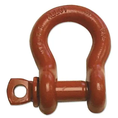 CM M654A-P Screw Pin Anchor Shackle, 1" Bail, 13.5 Ton