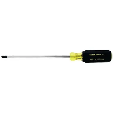 Klein Tools 603-7 Phillips-Tip Cushion-Grip Screwdriver, 2, 11-5/16" Length