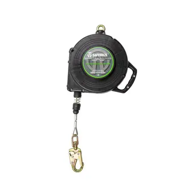 Safewaze FS-EX10-100-G - Class 1 100‘ Cable Poly Housing Retractable