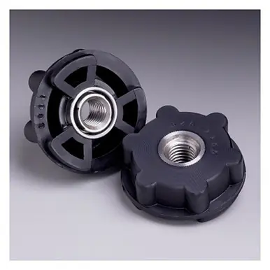 3M 051144-11824 Disc Pad Hubs, Diameter 2-1/2", Hard Black