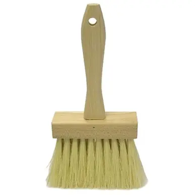 Weiler 74004 Masonry Brush, 4" Wide, 3" Trim, White Tampico Fill