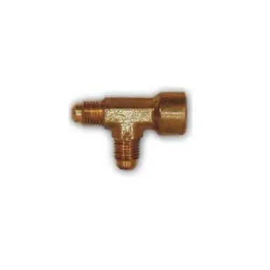Midland Industries 04091-060808 - Run Tee, 3/8" SAE 45° Flared x 1/2" FIP x 1/2" SAE 45° Flared,