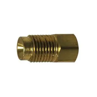Midland Industries 08681 - Dual Master Cylinder Adapter, 5/16" Male Inverted Flared x 3/16" Female