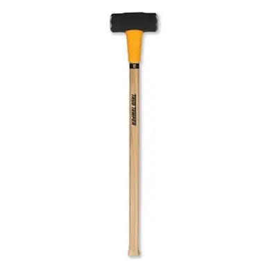 TRUE TEMPER 20185400 ToughStrike Sledge Hammer, 12 lb, 36" Hickory Handle