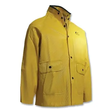 ONGUARD 7603400.2X PVC Rain Jacket, Yellow, 2XL