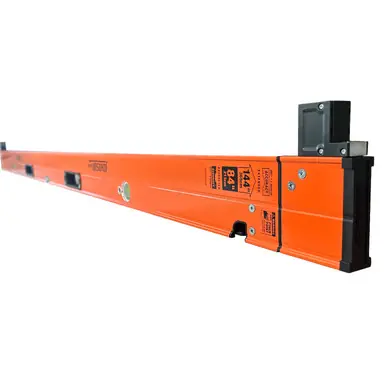 Johnson 5800-0712P - Heavy-Duty Professional 7‘-12‘ Extendable Plate Level