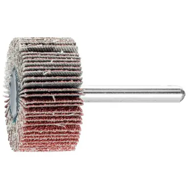 PFERD 45318 1-1/2" x 1/4" Quick Change Flap Wheel 1/4-20 Thread - Aluminum Oxide - 40 Grit (10pk)