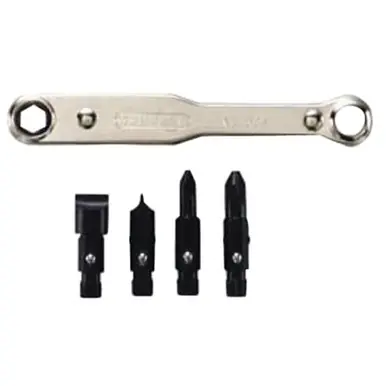 General Tools 80075 9-Piece Ratchet Offset Screwdriver Set