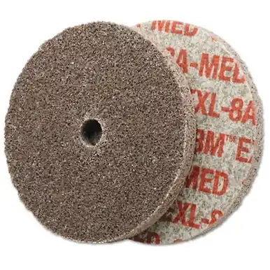 Scotch-Brite 048011-13718 EXL Unitized Deburring Wheel, 3" x 1/4", Fine
