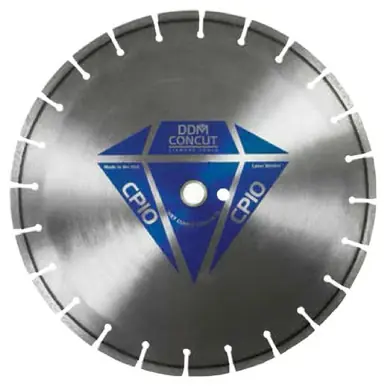 DDM Concut CP1020140 - 20" x .155 x 1" Cured Concrete 35-72 HP Saw Diamond Blade