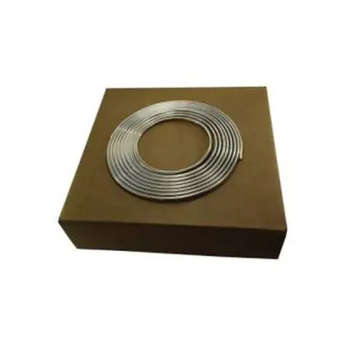 Midland Industries 972190 - Easy Bend Tubing, Aluminum, 0.075 in ID, 1/8" OD, 50 ft L, 0.025 in