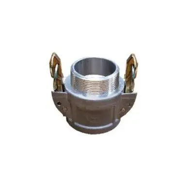 Midland Industries CGBSL-400-A1 - Cam & Groove Self-Locking Crimplok Coupler, 4" Type B x 4" NPT(M),