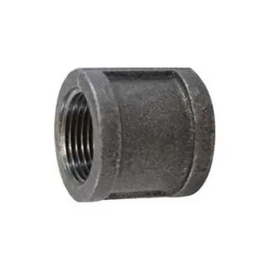Midland Industries 65576 - Right & Left Coupling, 1-1/4" FPT x 1-1/4" FPT, Iron, Black, 150 lb