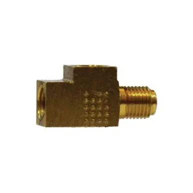 Midland Industries 08638 - Towed Trailer Brake Tee, 3/16" Inverted Flared x 3/16" Inverted Flared x