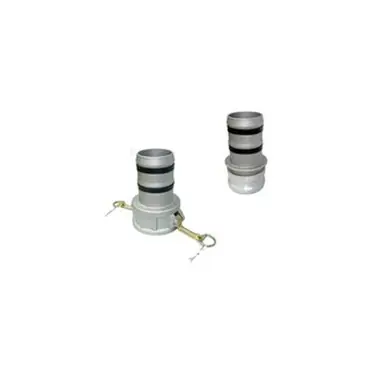 Midland Industries CGELF-200-A1 - Cam & Groove Adapter, 2" Type E x 2" Hose Shank, Aluminum
