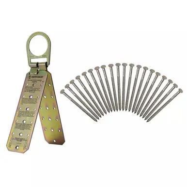 Safewaze FS870N - Reusable Roof Anchor, 20pc Nails