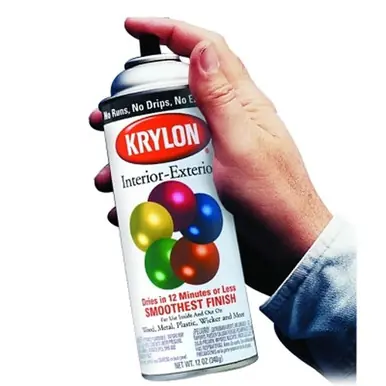 Krylon K02101A07 Paint, Cherry Red, 12 oz (6pk)