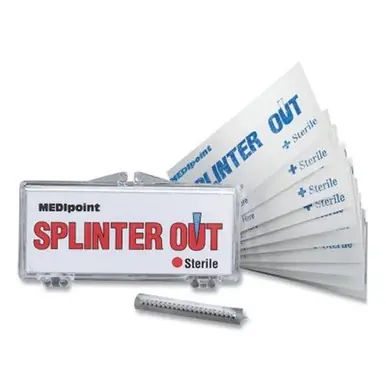 First Aid Only 22-410 Splinter Out Removal Kit, Plastic Case