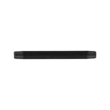 Midland Industries 57004 - Welded Pipe Nipple, 1/8" MPT x 1/8" MPT, 2-1/2" L, Steel, Black, SCH 40