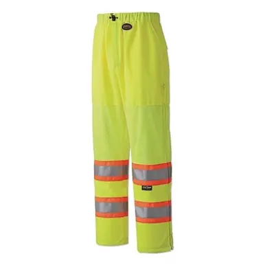 Pioneer V1070360U-3XL Hi-Vis Traffic Pant, Yellow/Green, 3XL (24pk)