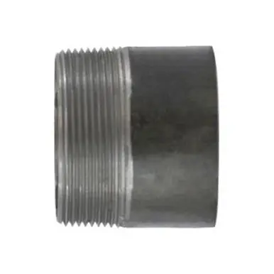 Midland Industries 57101T - Welded Pipe Nipple, 1" TOE x 1" Plain End, 2" L, Steel, Black, SCH 40