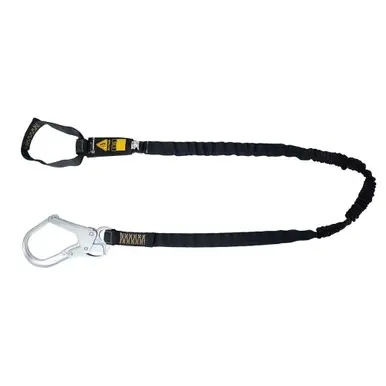 Safewaze 024-2152 - Arc Flash 6‘ Lanyard Aramid, Soft Loop, Rebar Hook