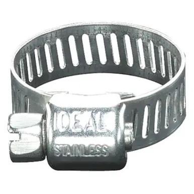 Ideal 62P16 Small Diameter Clamp, 1" Hose ID, SS 201/301