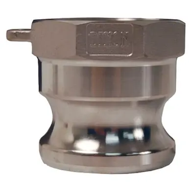 DixonValve G200-A-AL Global Type A Adapters in Aluminum ,Size 2"NPT