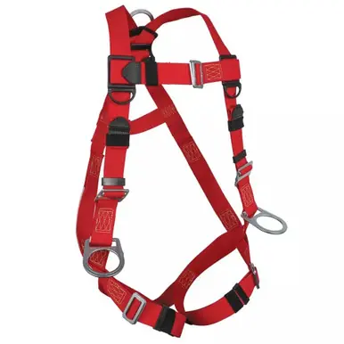 Safewaze FS77426-WE-4X - Welding Full Body Harness 3D, MB Chest, MB Legs (4X)