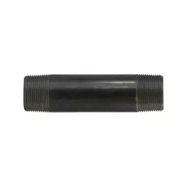 Midland Industries 57277 - Welded Pipe Nipple, 1-1/4" MPT x 1-1/4" MPT, 72" L, Steel, Black, SCH 40