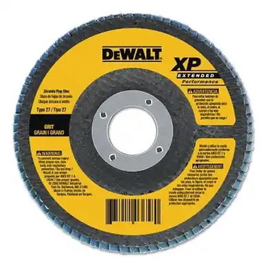 DeWalt DW8312 4-1/2" High Performance Flap Disc, 60 Grit (10pk)