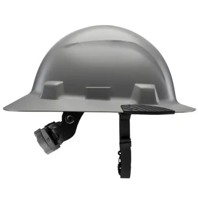 LIFT HIDNV-24GY - IDAX Full Brim Hard Hat - Non-Vented (Gray)