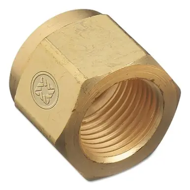 Western 613-2P Regulator Inlet Nut, CGA-326, Nitrous Oxide, Plastic