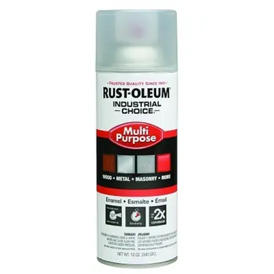 Rust-Oleum 1610830 Enamel Spray, Clear, 12 oz (6pk)