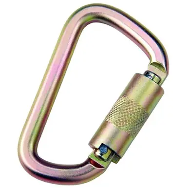 DBI-SALA 2000112 Saflok Carabiner, 11/16", Self-Locking/Closing Gate