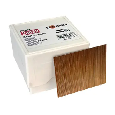 Spotnails 23032 - 23 Gauge 2" Headless Pins, 10,000ct