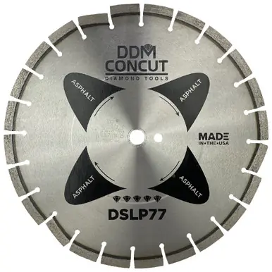 DDM Concut DSLP7714250 - 14" x .250 x 1" Asphalt Blade Wet/Dry Premium Diamond Blade
