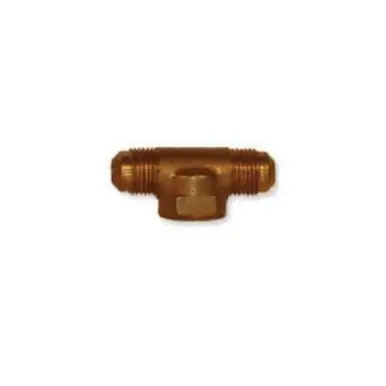 Midland Industries 04093-06060606 - Cross, 3/8" SAE 45° Flared x 3/8" SAE 45° Flared x 3/8" SAE 45°