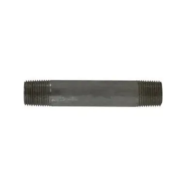 Midland Industries 52043 - Seamless Pipe Nipple, 3/8" MPT x 3/8" MPT, 2-1/2" L, Stainless Steel, SCH