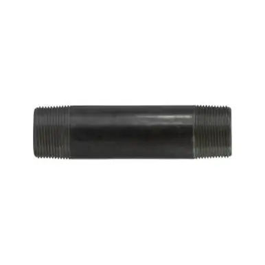 Midland Industries 57271 - Welded Pipe Nipple, 1-1/4" MPT x 1-1/4" MPT, 24" L, Steel, Black, SCH 40