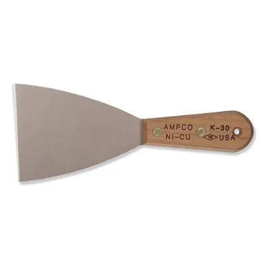 Ampco Safety Tools K-20 Putty Knife, 4" Long, 2" Wide, Stiff Blade