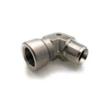 Midland Industries SS5502-16-16 - 90° Street Elbow, 1" NPT(M) x 1" NPT(F), Stainless