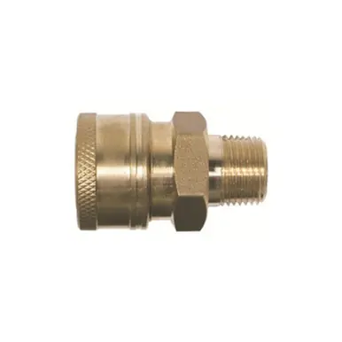 Midland Industries 86030 - Coupler, 1/4" 1/4" MPT, Brass