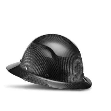 LIFT HDC-15KG - DAX Carbon Fiber Full Brim Hard Hat (Black)