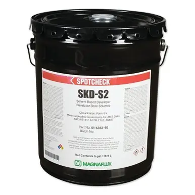 Magnaflux 01-5352-40 Spotcheck SKD-S2 Solvent Based Developer, 5 Gallon Pail